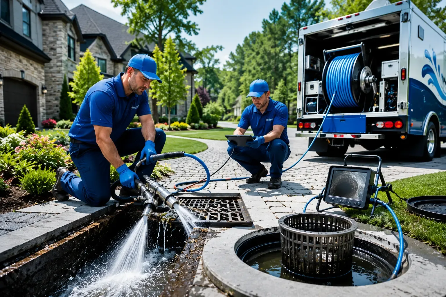 Local outdoor drain cleaning professionals in Flagtown, NJ