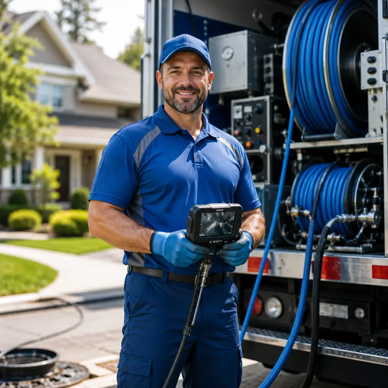 Local outdoor drain cleaning specialists in Flagtown, NJ